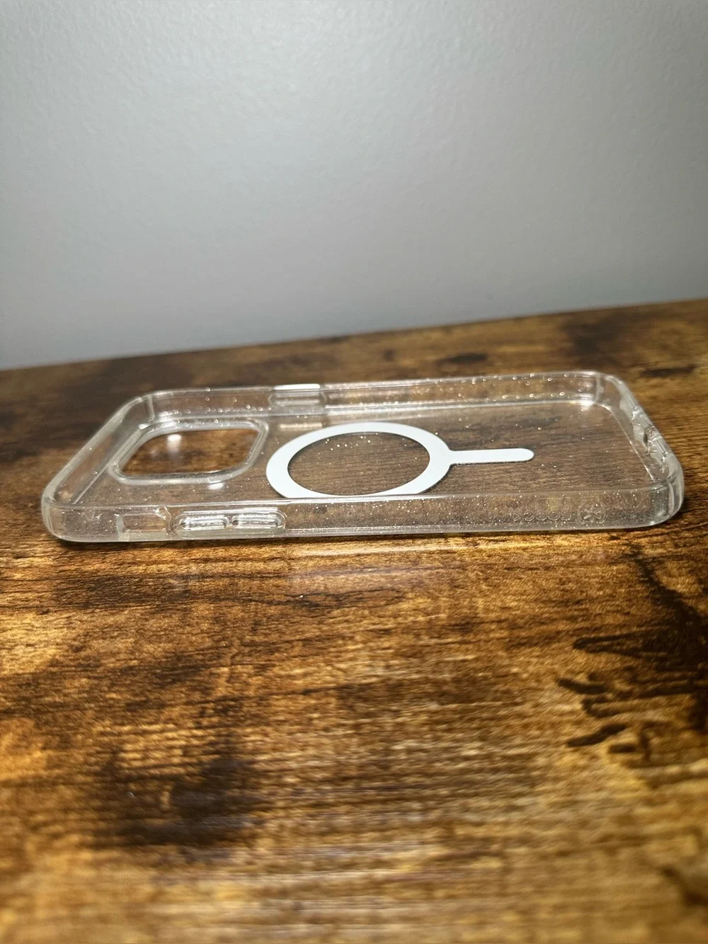 Clear sparkly iPhone 14 Pro Max Case